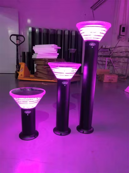 정원 장식 LED 태양 정원 램프에 대 한 야외 마당 빛 IP65 방수 10W 잔디 볼라드
